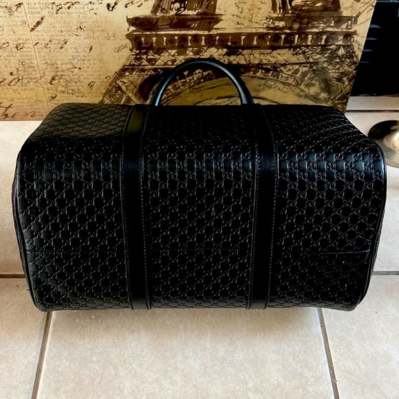 AUTHENTIC GUCCI GUCCISSIMA BOSTON SATCHEL SHOULDER BAG - Picture 6 of 17